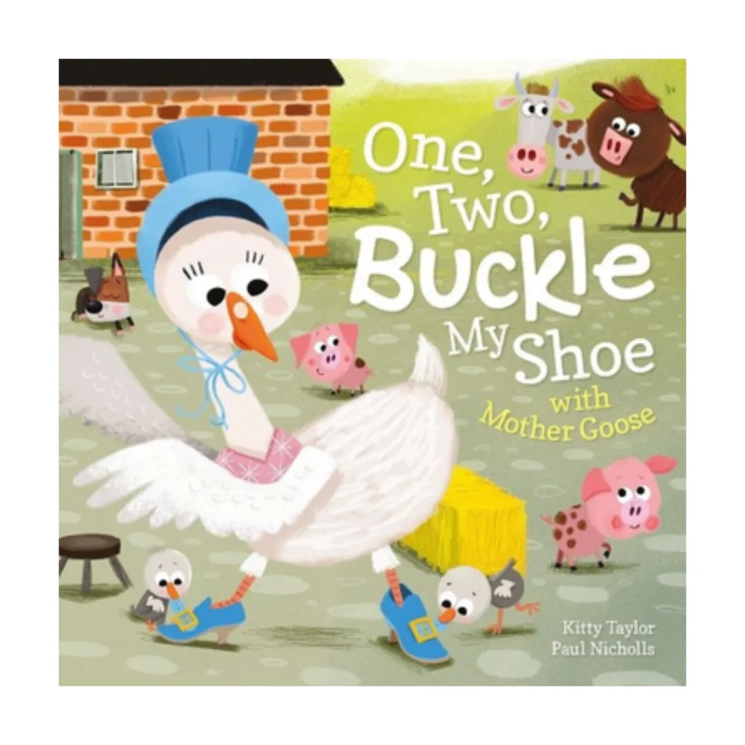 Butterfly Creek Farmyard | Under $100.00-1, 2, Buckle My Shoe with Mother Goose | Nursery Rhyme Books |