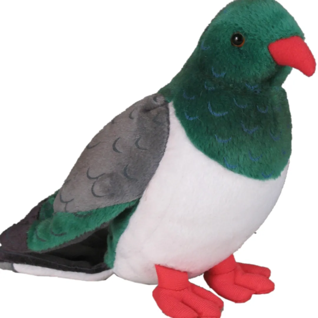 Butterfly Creek New Zealand | Under $100.00-Kereru Soft Toy with Sound | Bird Soft Toys |
