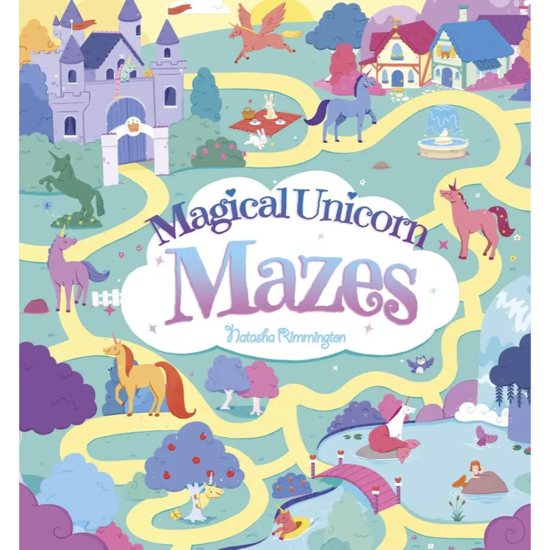 Butterfly Creek Mythical Creatures | Under $100.00-Magical Unicorn Mazes | Unicorn Activity Book |