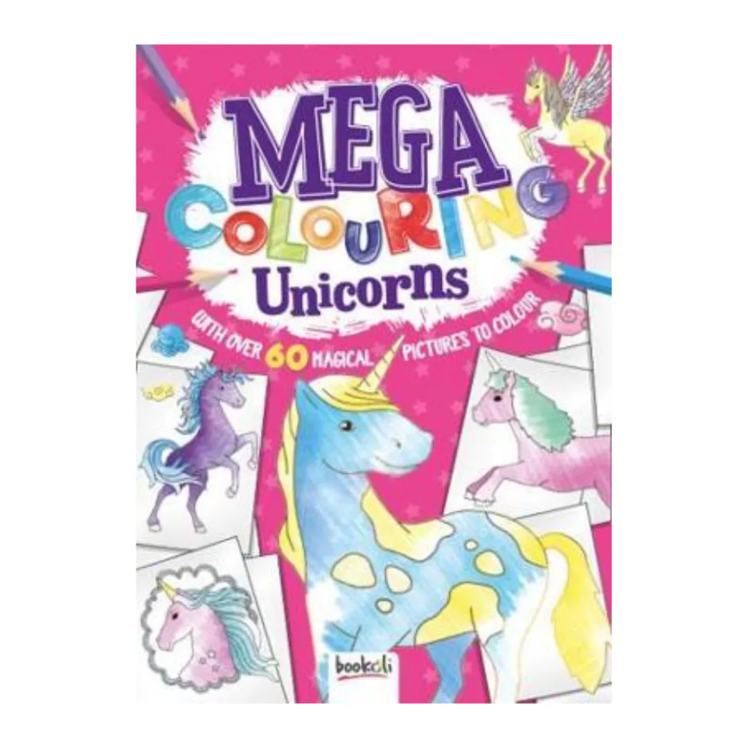 Butterfly Creek Mythical Creatures | Unicorns-Mega Colouring - Unicorn | Unicorn Colouring |