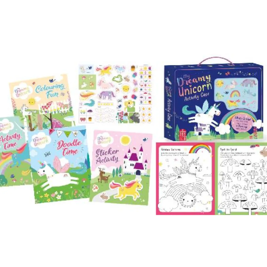 Butterfly Creek Mythical Creatures | Under $100.00-My Dreamy Unicorn Activity Case | Unicorn Activity Sets |