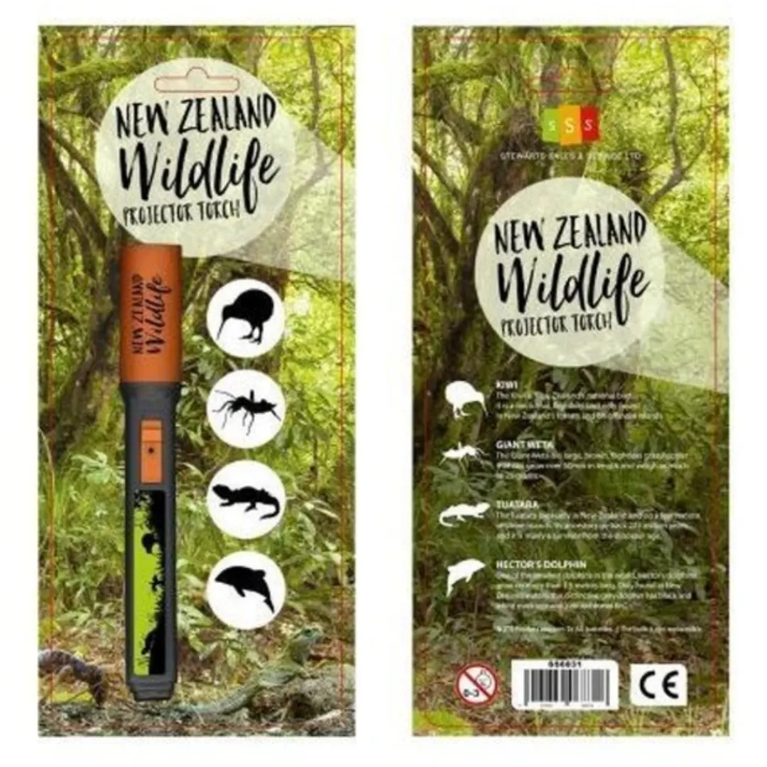 Butterfly Creek New Zealand | Under $100.00-NZ Wildlife Torch | Toy Torch | tt