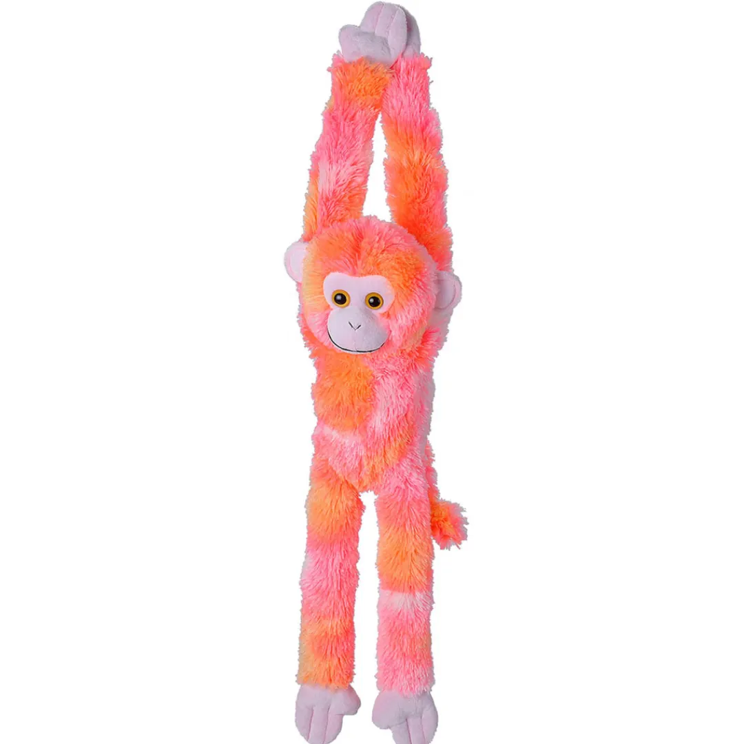 Butterfly Creek Under $100.00 | Under $50.00-Pink Hanging Monkey Soft Toy | Monkey Soft Toy |